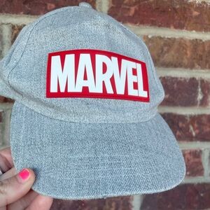 Kid’s Gray Marvel The Avengers Snap Back Cap